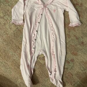 Kissy kissy Pink Ruffled Kids One Piece